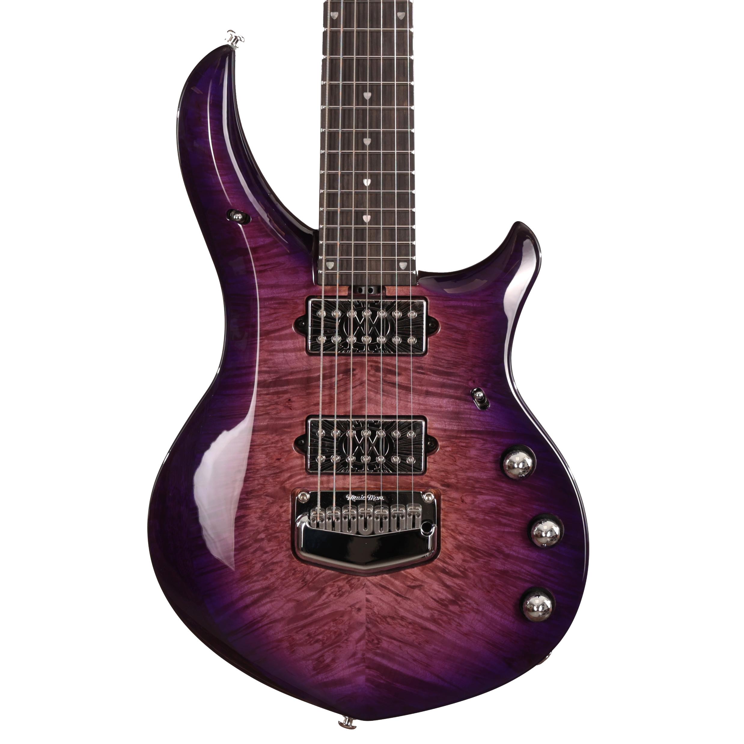 Music Man BFR Majesty 7 Electric Guitar in Wolf's Bane - Andertons